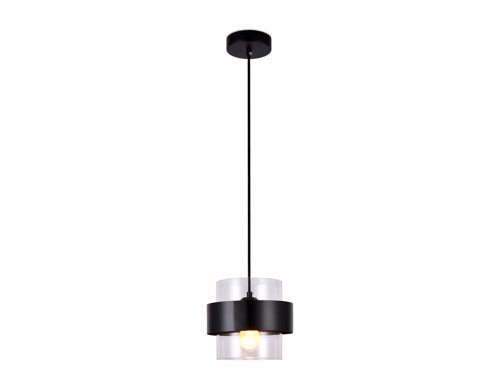 TR3646 BK/CL черный/прозрачный E27 max 40W D180*950
