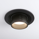 Встраиваемый светодиодный светильник с регулировкой угла освещения 9920 LED 15W 4200K черный