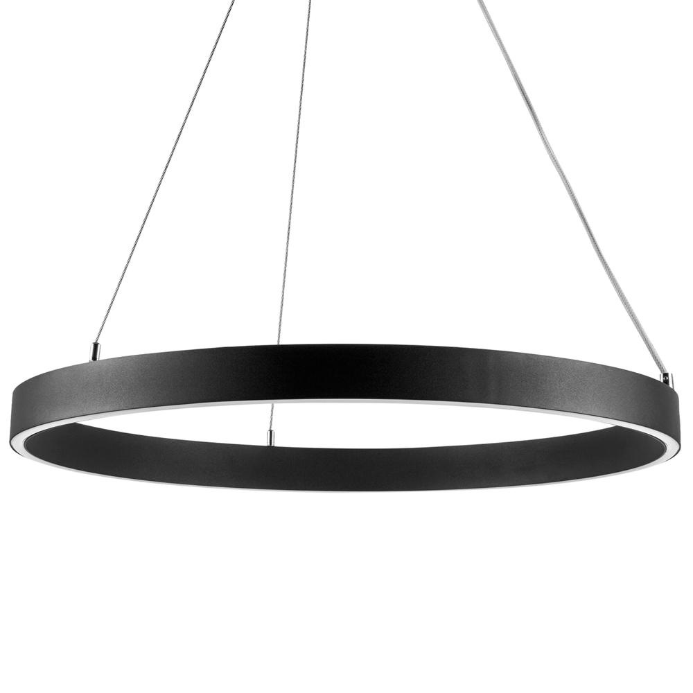 748027 Люстра SATURNO LED 36W 2500LM 70G ЧЕРНЫЙ 3000-6000K