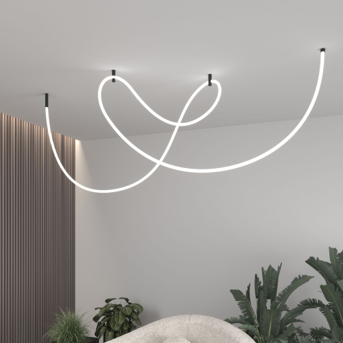 Купить Гибкий неон 336 Led 12 Вт IP20 4200K Full light круглый дневной белый, 8 м 24V 12W 336Led 2835 IP20