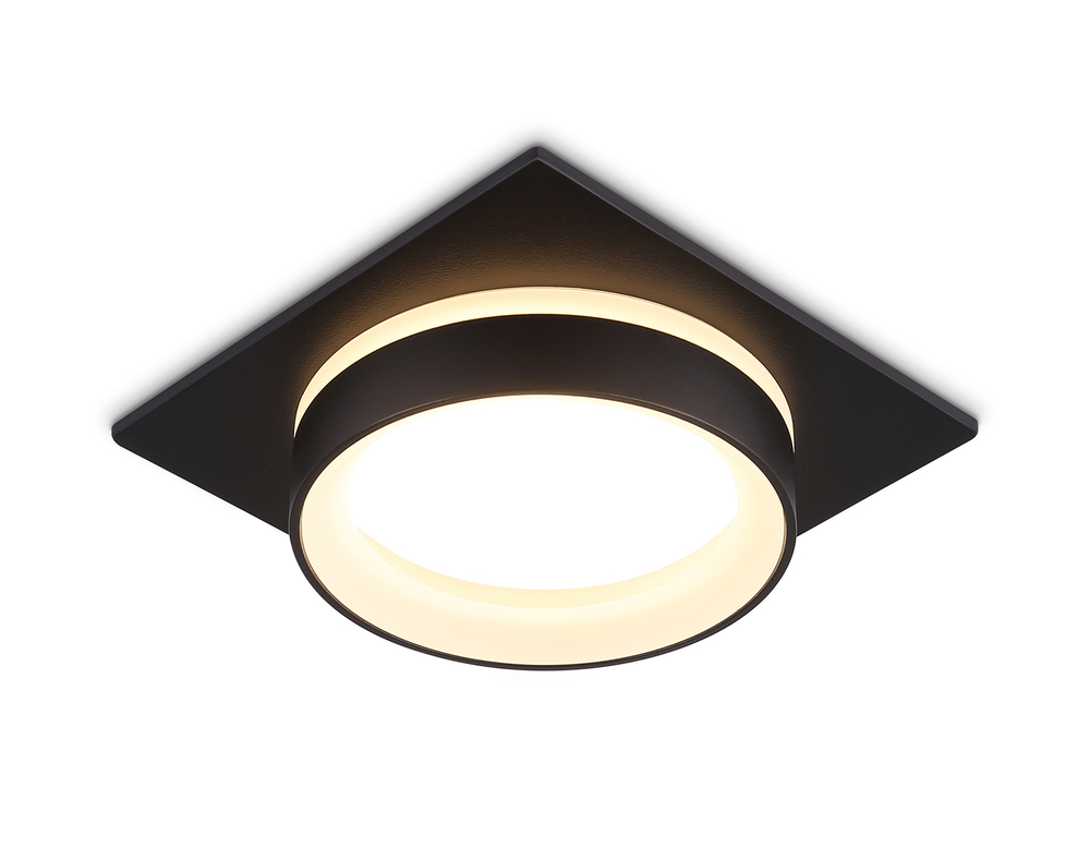 TN6710 BK черный IP44 GX53 max 15W 105*105*45