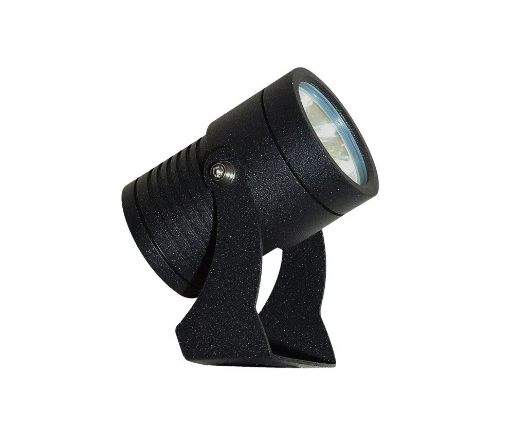 Грунтовый светильник Kink Light Ласси LED 3000K 8W IP54 09328,19 черный