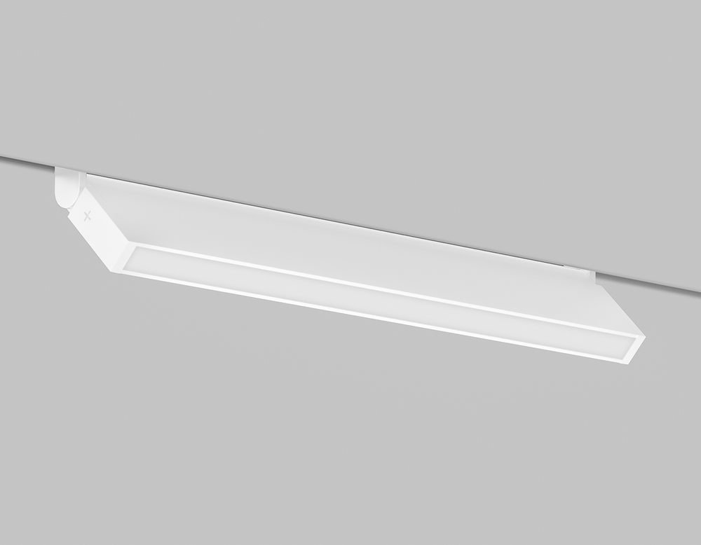 GL2349 WH белый IP20 9W 3CCT 3000-6000K 48V 120° 200*10*73