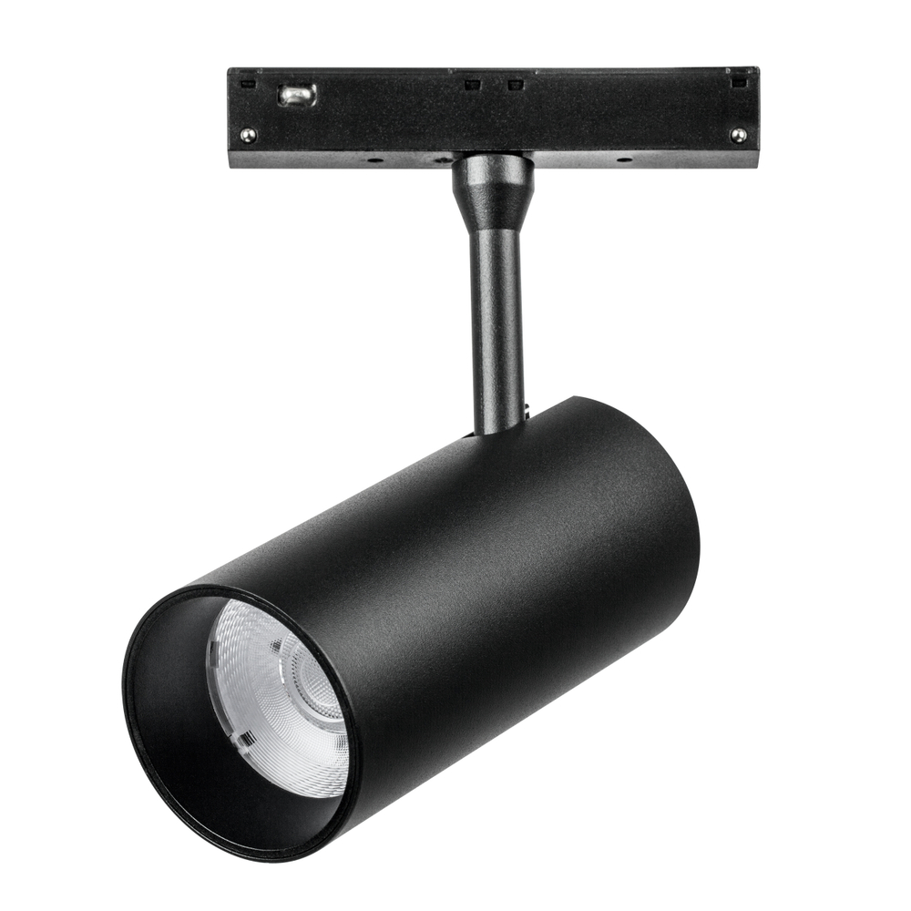 209237 Светильник 48V для 1-фазного трека UNO LED 15W 1200LM 28G ANTIGLARE ЧЕРНЫЙ МАТОВЫЙ 3000K