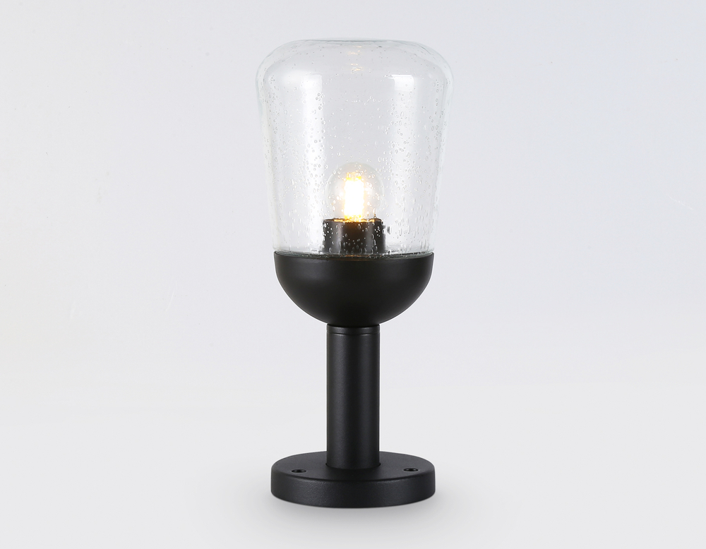 ST2085 BK/CL черный/прозрачный IP54 E27 max 40W D150*350