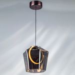 796118 Люстра CARAMELLO LED 6W 110LM КОФЕЙНЫЙ/ПЕПЕЛЬНЫЙ 3000K