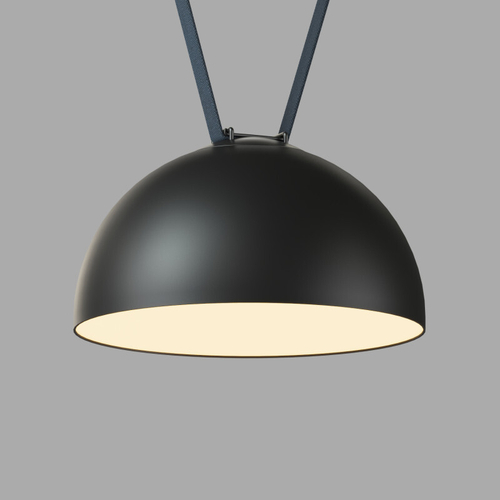 Купить DK5563-BK Cветильник для трека-ремня Belty, серия Flow со светодиодом, D300*H171мм, 48V DC, 28W, RA90, 120°, 3000K, IP20, черный, алюминий