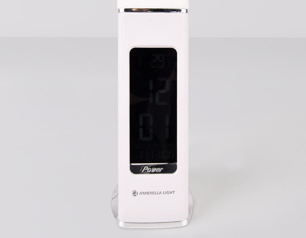 DE508 WH белый LED 3000-6400K 6W+LCD 2W