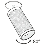 Потолочный светильник Technical C037CL-01W