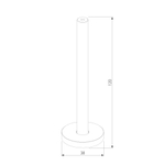 Mini Magnetic Настенно-потолочное крепление для шинопровода Round 85200/00