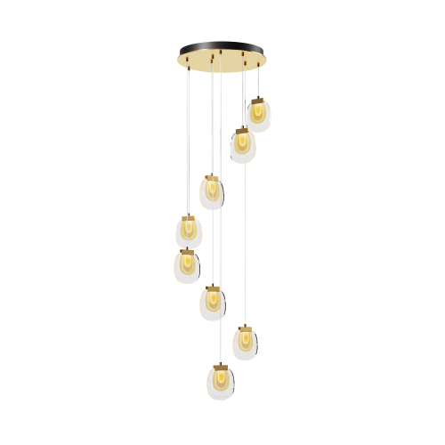 Купить Подвесной светильник Maytoni MOD367PL-L30BBSK