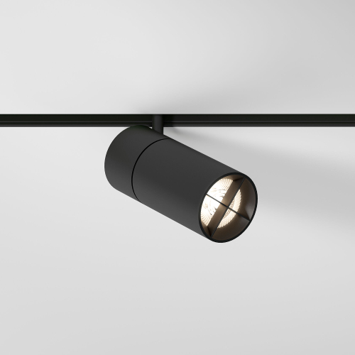 Купить Slim Magnetic Трековый светильник с инновационной антибликовой решеткой 13W 4000K Kars черный 85524/01