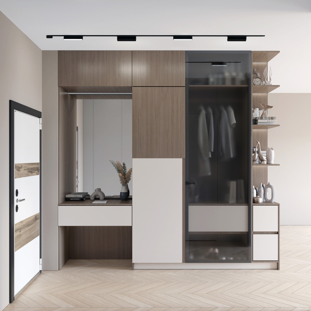 DK5333-BK Светильник для трека Air, серия Linear 4000 со светодиодом, L230*W26*H60мм, 48V DC, 9W, RA?90, 120°, 4000K, IP20, черный, алюминий