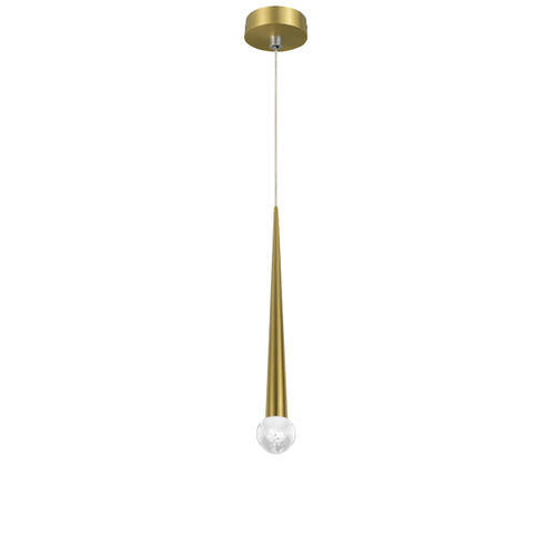 Купить 807003-2 Подвес PUNTO MINI с декоративной насадкой (шар) (807003+807000-2) LED 4W 282LM 24G ЛАТУНЬ 3CCT 3000/4000/6000K
