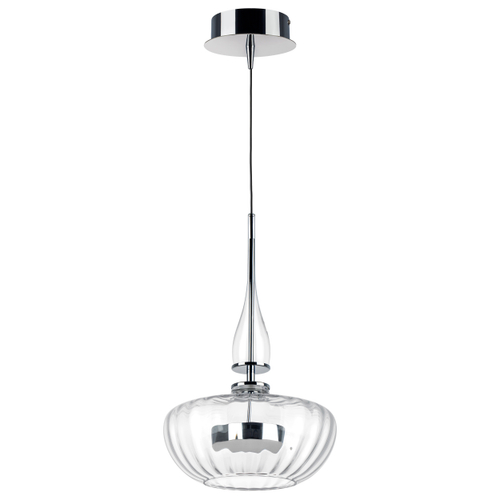 Купить 804400 Люстра ASTRA LED 12W 600LM ХРОМ/ПРОЗРАЧНЫЙ 3000K