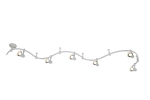 Готовая трековая система Arte Lamp RAILS A3057PL-6WH