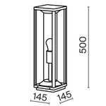 Ландшафтный светильник Outdoor O452FL-01GF1