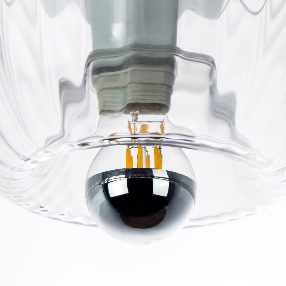 809000 Люстра CELESTA 1х6W (led) E14 ПРОЗРАЧНЫЙ
