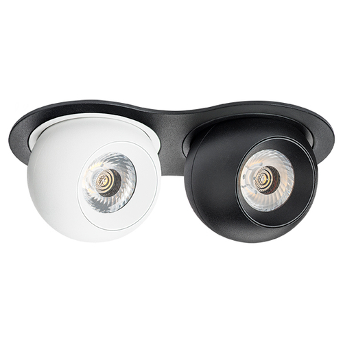 Купить i6276272 Светильник INTERO LED 9W*2 850LM*2 24G ЧЕРНЫЙ/БЕЛЫЙ 3000K (217627+217062+217072)