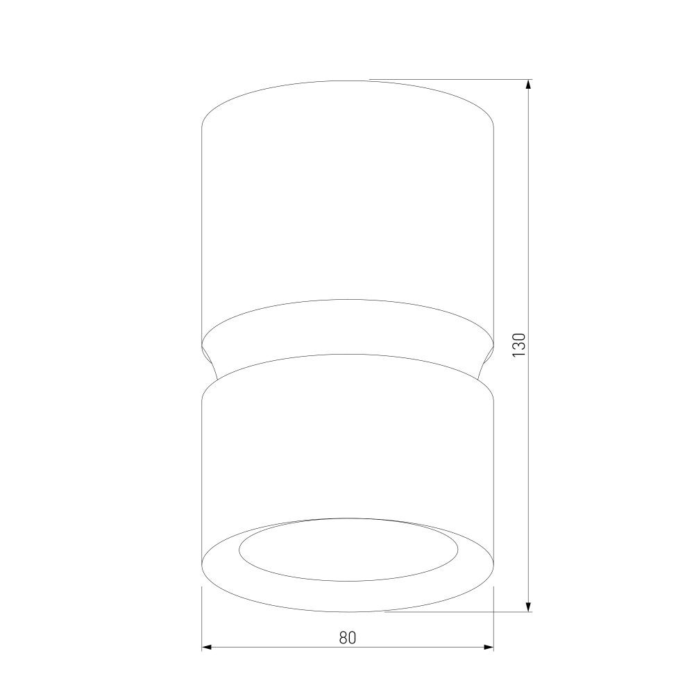 Светильник потолочный светодиодный 12W 4000К белый 25049/LED