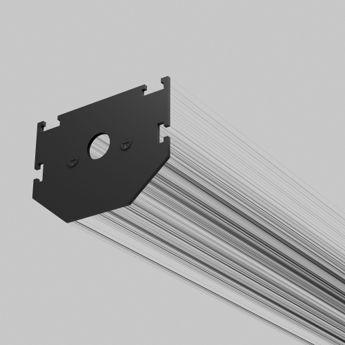 Купить Slim Magnetic Заглушки для шинопровода в натяжной потолок 85204/00 черный 2 шт. 85206/00