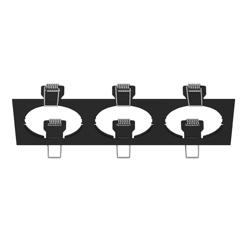 Купить 217537 Рамка INTERO 16 Triple QUADRO ЧЕРНЫЙ