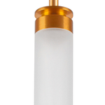737540  2КОР! Люстра EMISFERO LED 4х6W 1200LM ЗОЛОТО/МУЛЬТИКОЛОР 3000K