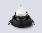 TN102824 BK/BK черный/черный GU5.3 D92*50