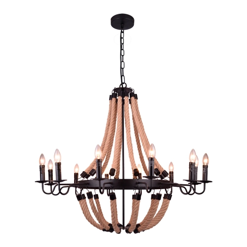 Купить Подвесная люстра Arte Lamp MARSIGLIA A8956LM-12BK