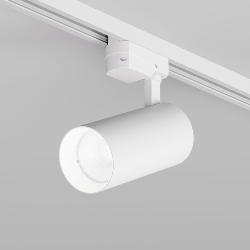 Купить DK6454-WH Трековый светильник SOLID KOPER, 145мм, d70, 220V, LED 4000K, 24W, IP20, белый, алюминий