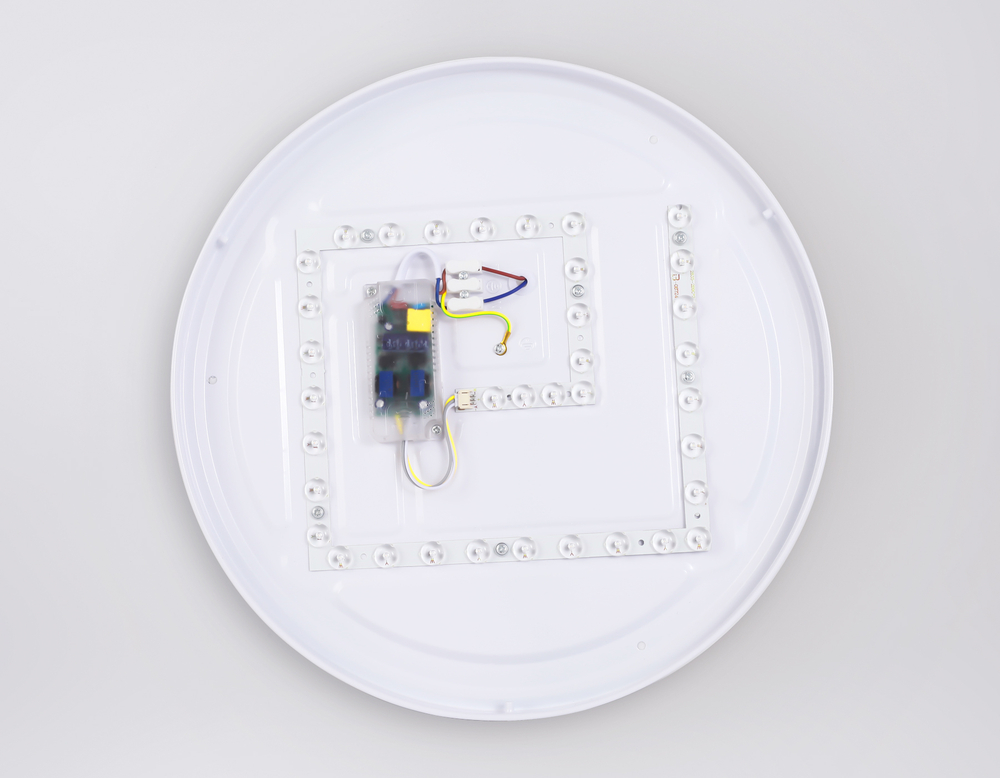 FZ1322 GR/LWD серый/светлое дерево IP20 60W 3000-6400K D490*80 (ПДУ ИК)