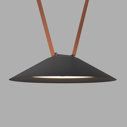 Купить DK5565-BK Cветильник для трека-ремня Belty, серия Flow, со светодиодом, D300*H71мм, 48V DC, 20W, RA90, 120°, 3000K, IP20, черный, алюминий