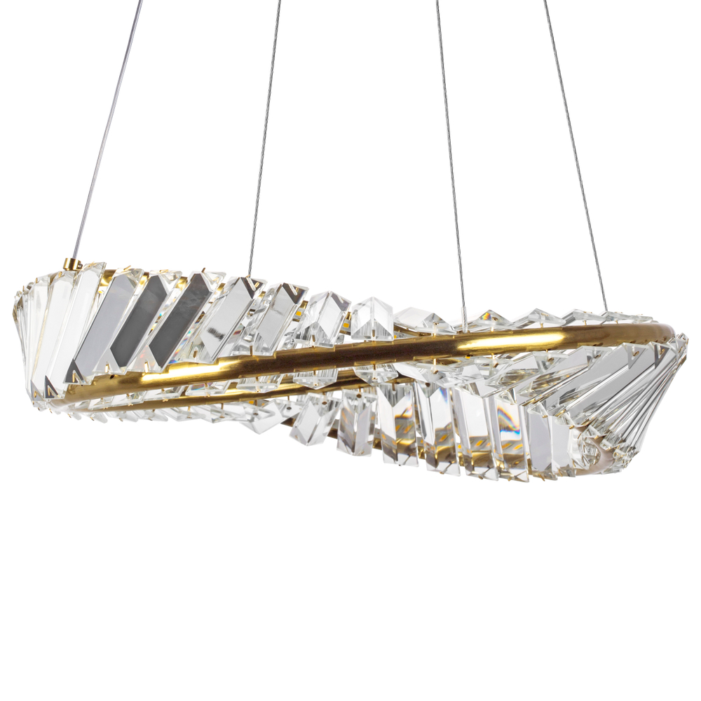 699043 Люстра VIDARE 20W LED 1700LM ЗОЛОТО 3000K IP20