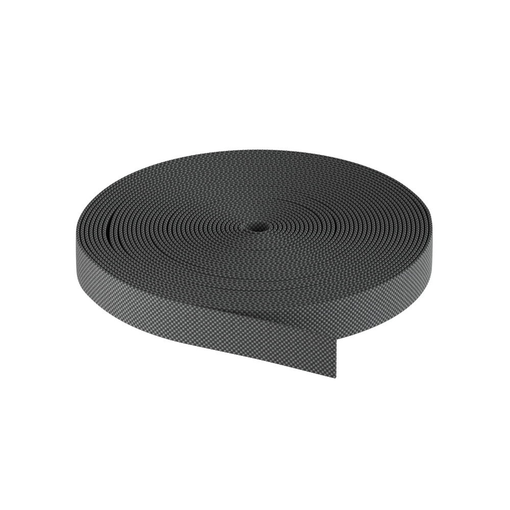 TR5502-DG Гибкий трек-ремень Belty, серия Base, 20м, 48V DC, IP20, тёмно-серый, ткань, медь