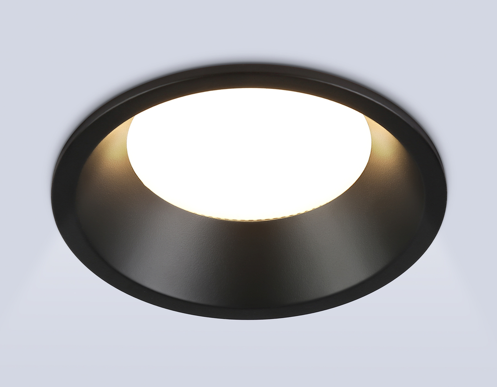 TN6759 BK черный IP44 GX53 max 15W D105*33