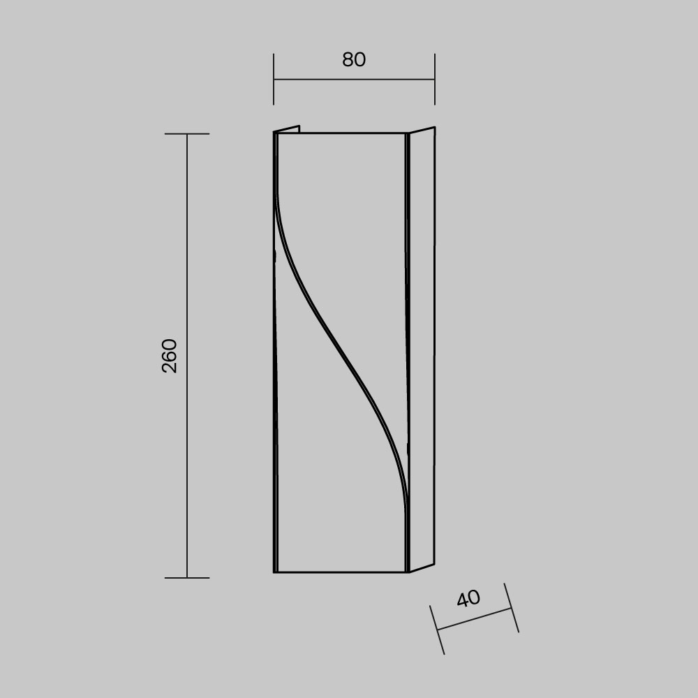 Архитектурная подсветка Outdoor O040WL-L11B3K