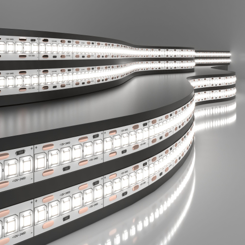 Купить Светодиодная лента 12 В 24 Вт/м 240 Led/м 2835 IP20, дневной белый 4200 K, 5 м Лента светодиодная 12V 16W 240Led 2835 IP20 дневной белый, 5м