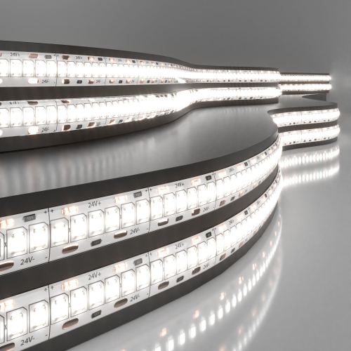 Купить Светодиодная лента 24 В 16 Вт/м 240 Led/м 2835 IP65, дневной белый 4200K, 5 м Лента светодиодная 24V 16W 240Led 2835 IP65 дневной белый, 5м