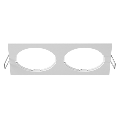 Купить 217526 Рамка INTERO 16 Double QUADRO БЕЛЫЙ