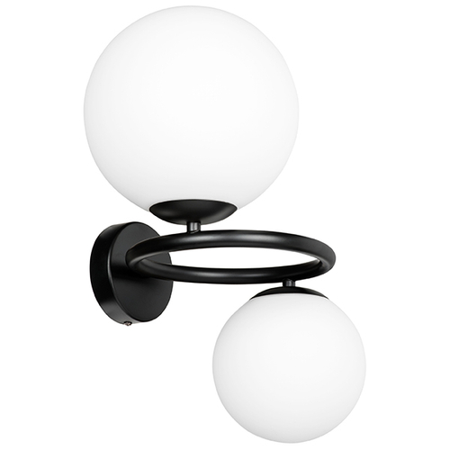 Купить 815627 Бра GLOBO 2х40W G9 ЧЕРНЫЙ/БЕЛЫЙ