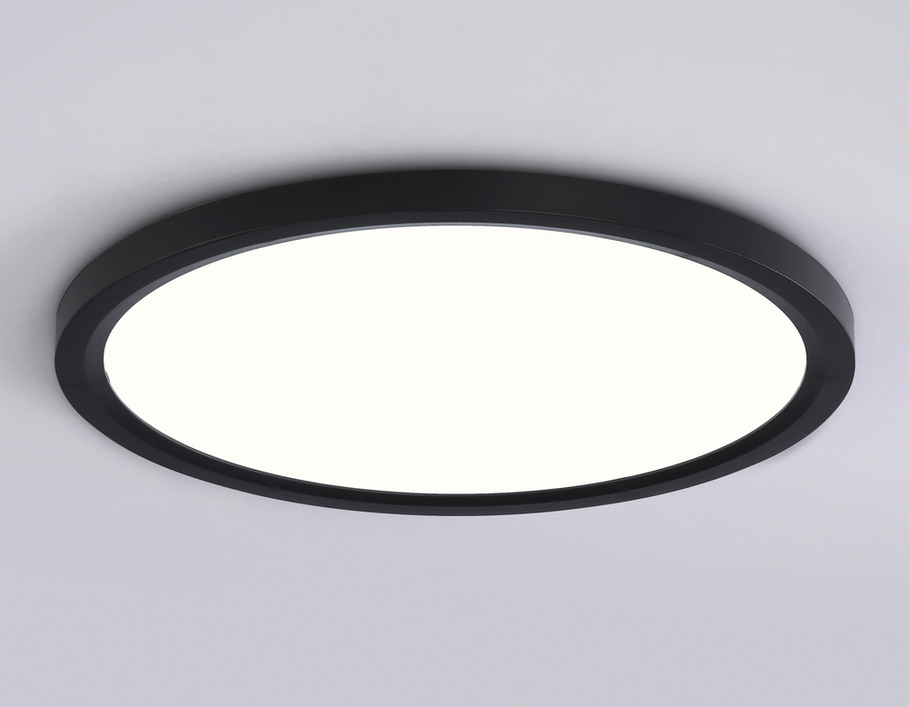 FZ1910 BK черный IP54 44W 3000K-6500K CCT-переключатель D600*25 (Без ПДУ)