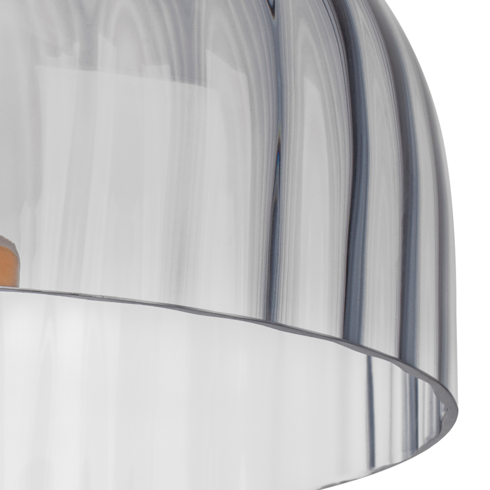 809061 Люстра CELESTA LED 1х12W 600LM ЗОЛОТО/ДЫМЧАТЫЙ 3000K