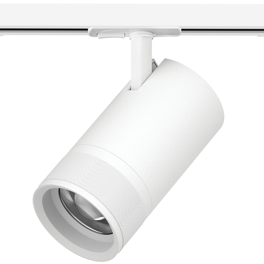 C4406SS Светильник CANNO PRO д/треков BARRA LED 40W 2800LM 20-55G БЕЛЫЙ 2700-4200-6000K IP20 с тонким адаптером (304406 + 592006-SS)