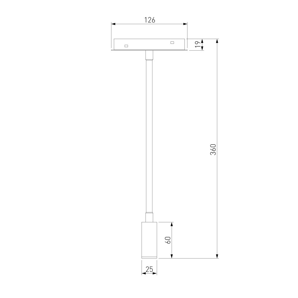 Slim Magnetic Трековый светильник 3W 4000K Cami белый 85522/01 85522/01