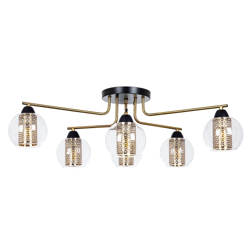 Купить Потолочная люстра Arte Lamp MANCHESTER A7045PL-6BK