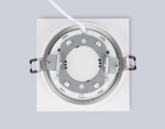 TN6607 WH белый IP44 GX53 max 15W 110*110*23