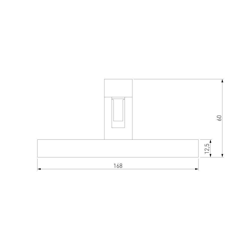 Esthetic Magnetic Трековый светильник 10W 3000K (чёрный) 85125/01