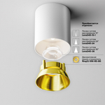 Потолочный светильник Technical C064CL-12W4K-RD-WB