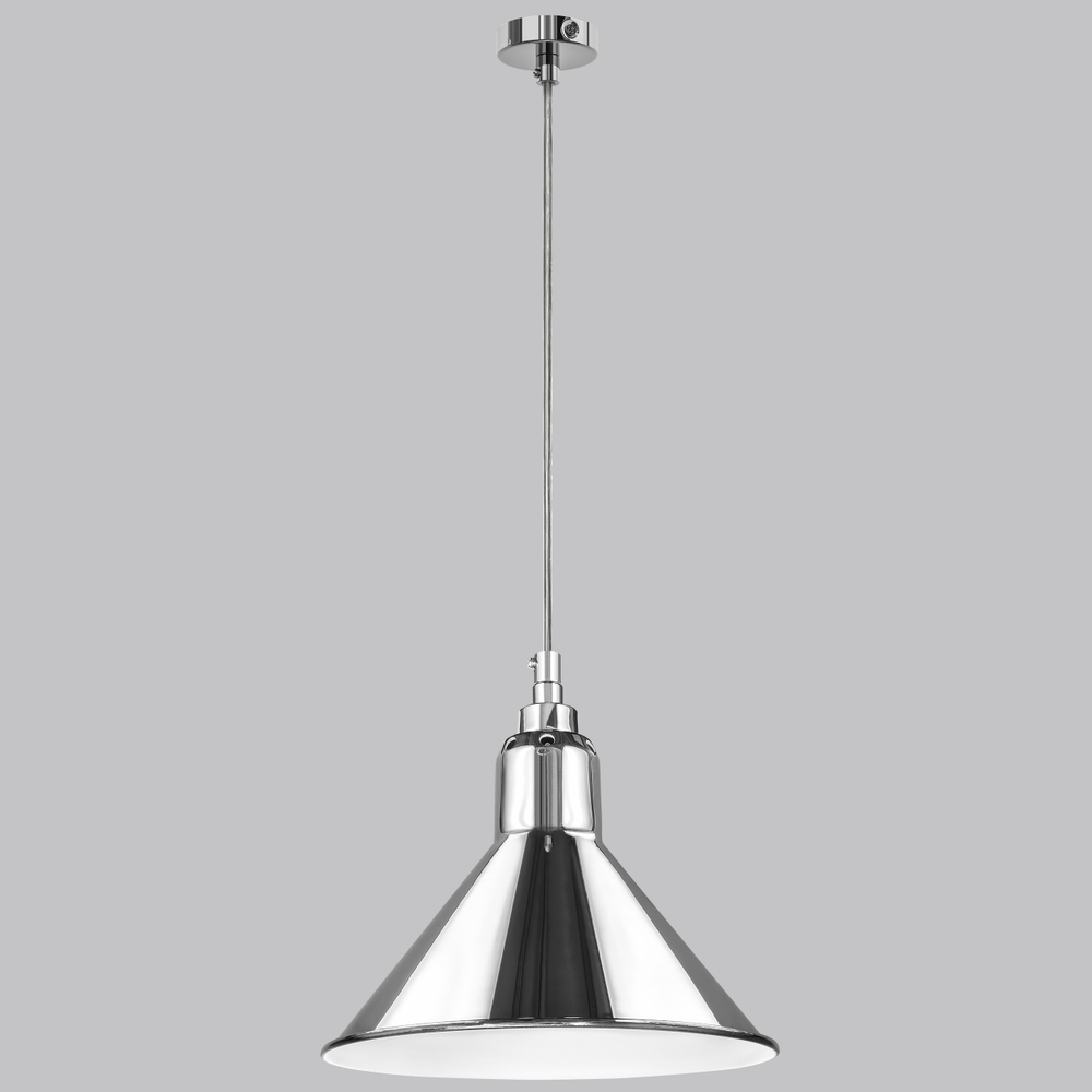 765024 Люстра LOFT 1х40W E14 ХРОМ