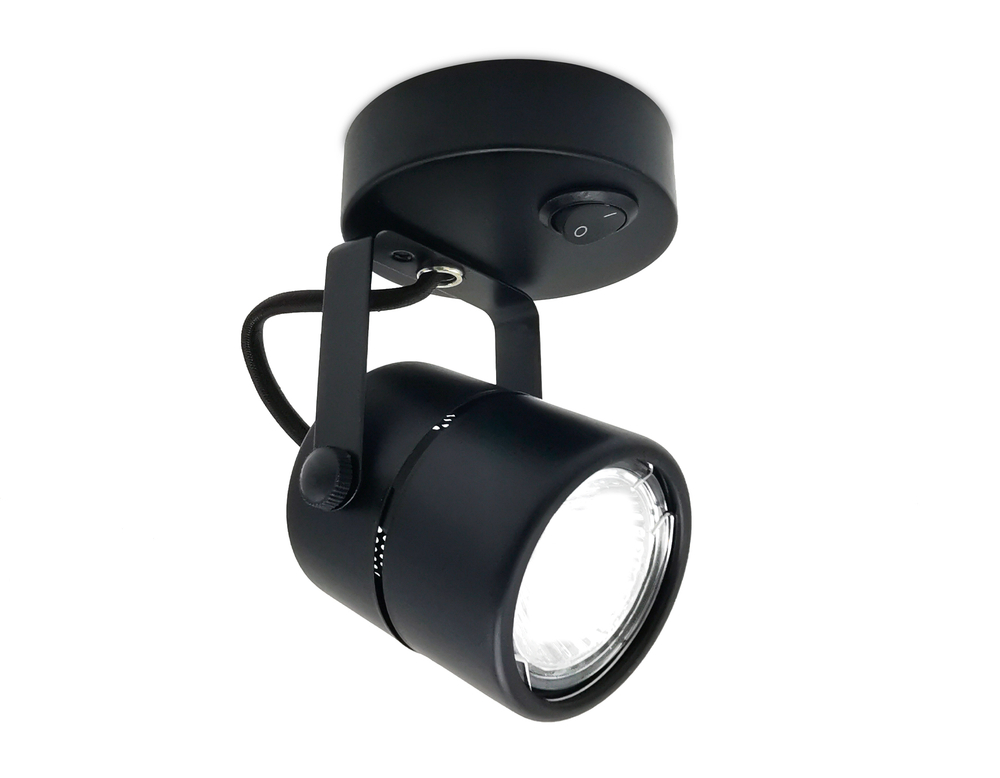 TA102 BK черный GU10 D80*130*D60
